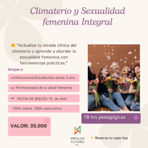 Climaterio y Sexualidad Femenina Integral